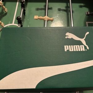 Puma Green and White Shoe Box